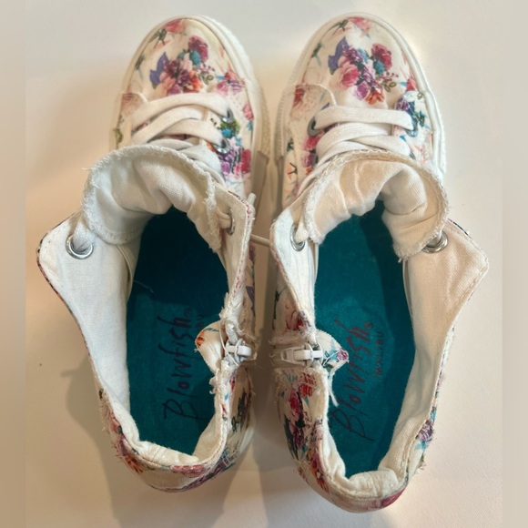 Blowfish Floral Side Sip Sneakers Size 7.5 Women’s - Picture 9 of 13